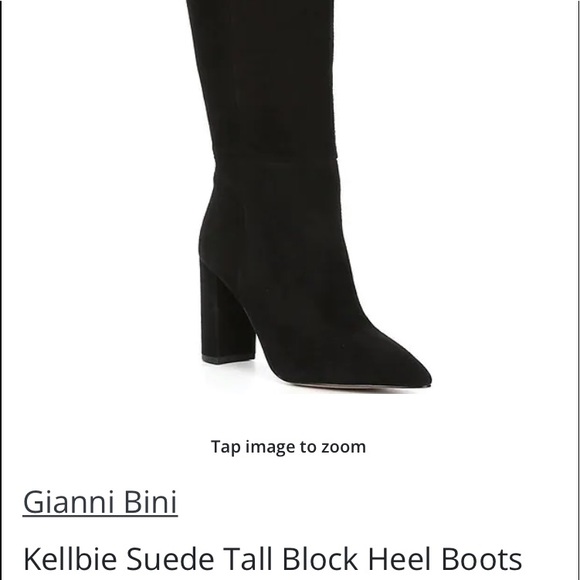 GB Kellbie suede tall boots - Picture 1 of 13